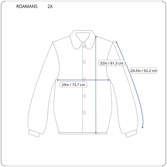 Roamans Womens Top 2X Plus Long Sleeve Collar Blue Stripe Button Up STR120E - Picture 2 of 9